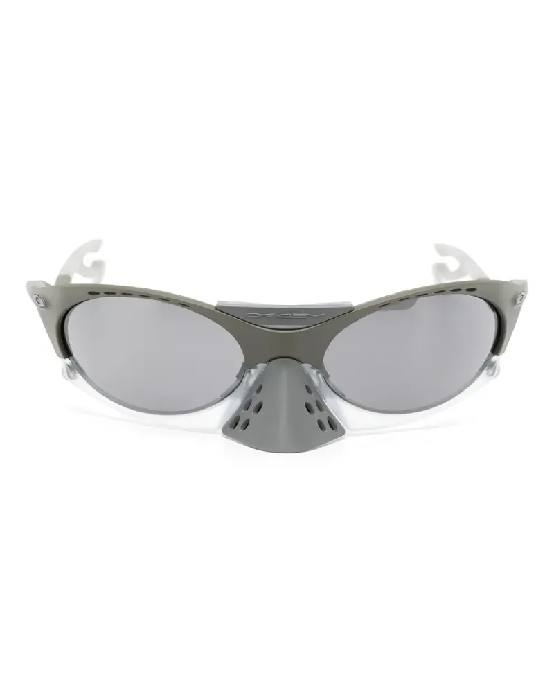 Oakley Geometrische Plantaris Sonnenbrille - Grau Grau