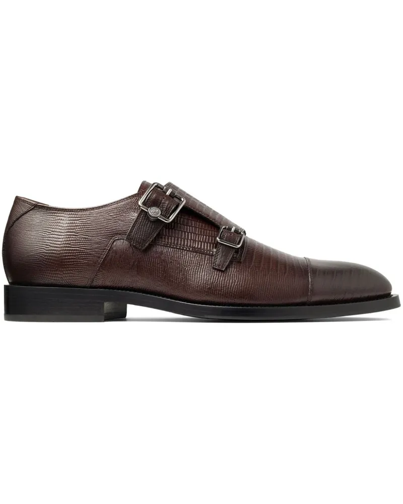Jimmy Choo Finnion Monk-Schuhe - Braun Braun
