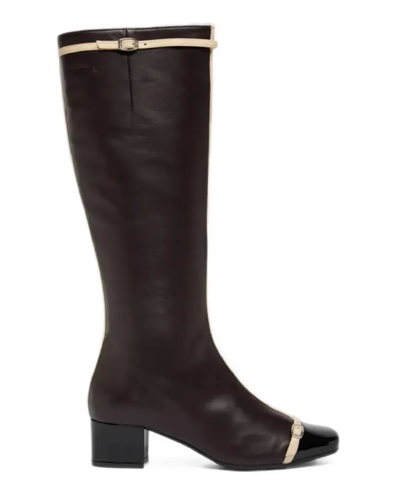 Carel Starter Stiefel mit Schnalle - Braun Braun