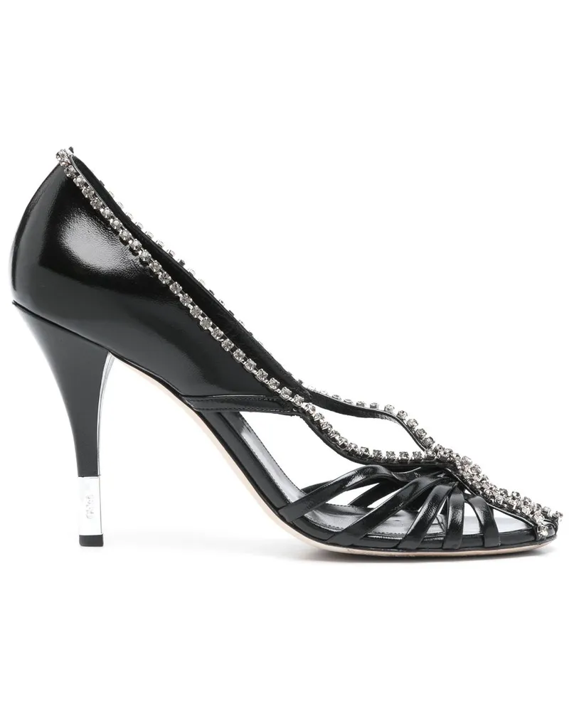 Chloé Leoni Pumps 95mm - Schwarz Schwarz