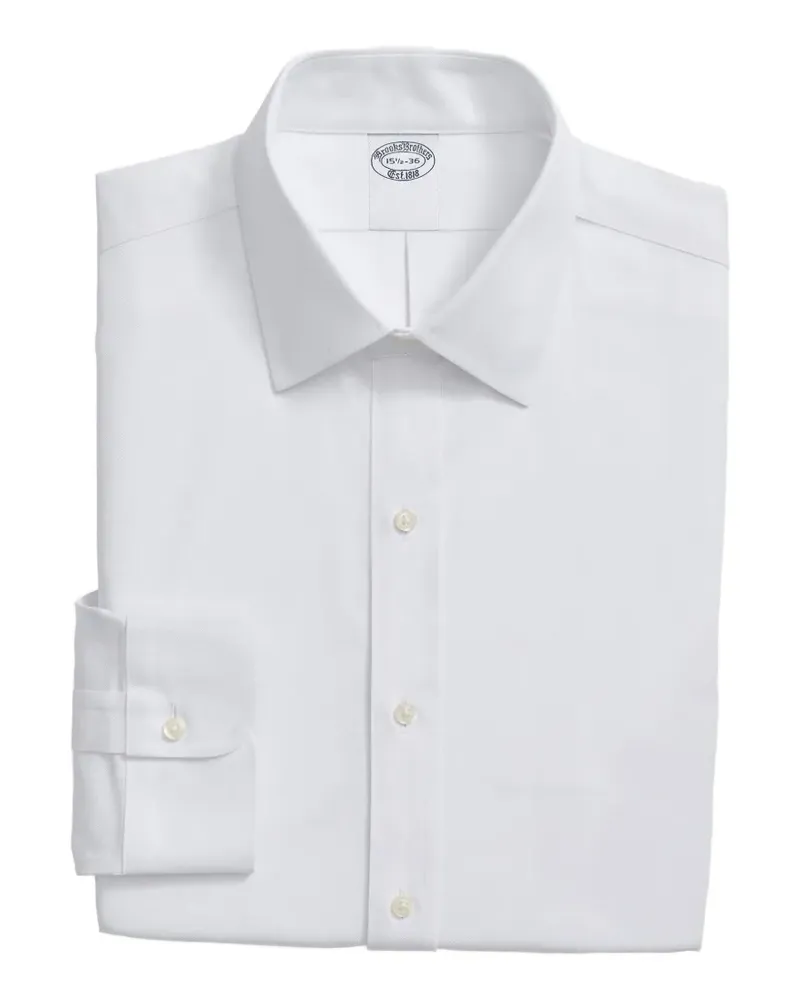Brooks Brothers buttoned shirt - Weiß Weiß