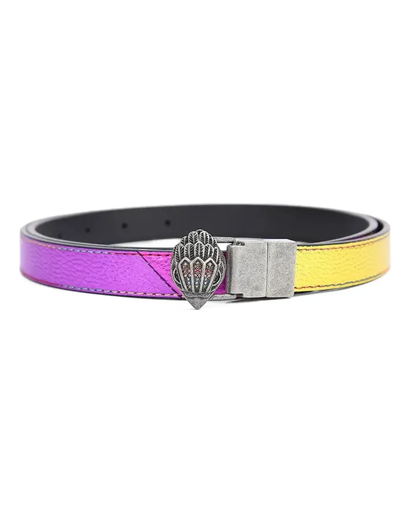Kurt Geiger eagle-head reversible belt - Schwarz Schwarz