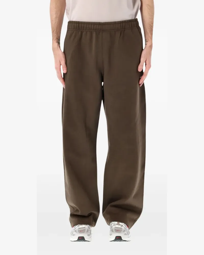 Nike Solo Swoosh wide-leg track pants - Braun Braun