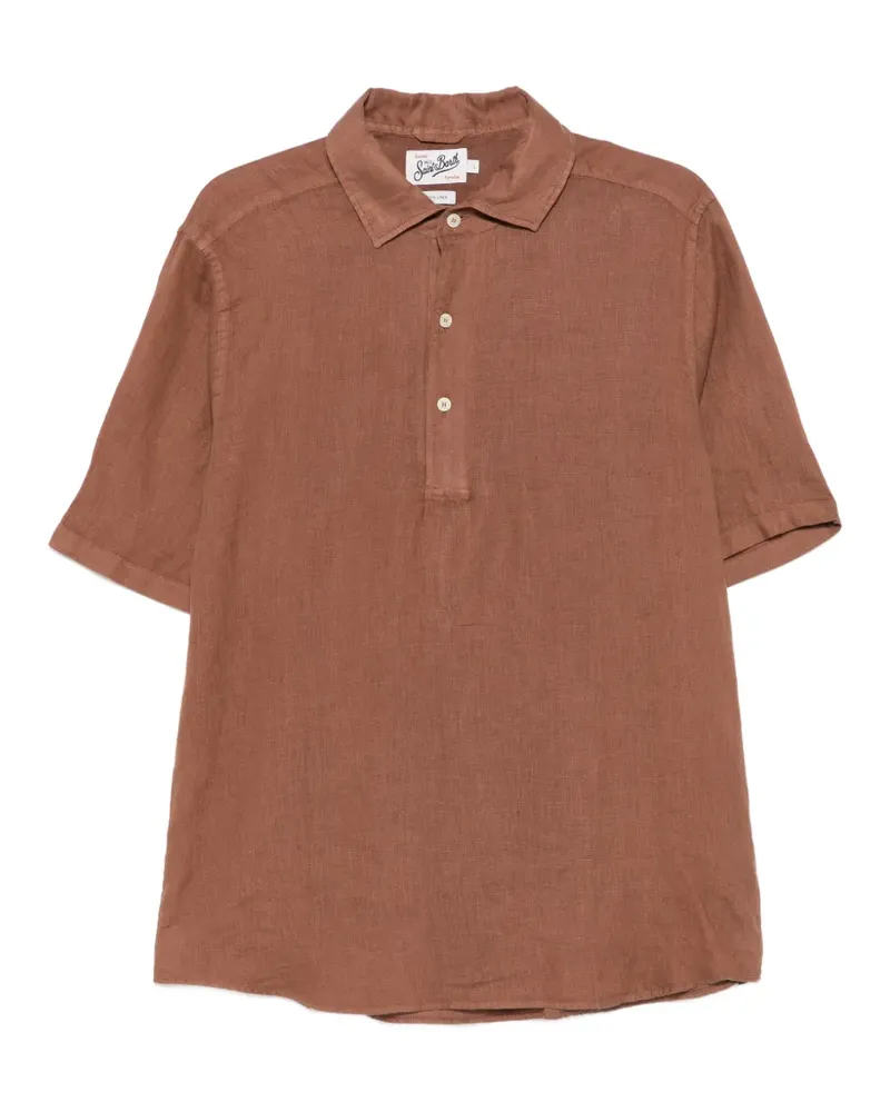 MC2 Saint Barth Raphael short-sleeve polo shirt - Braun Braun