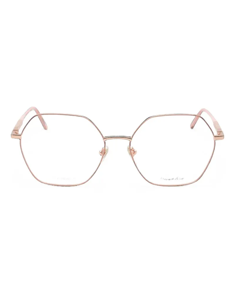 Chopard geometric-frame glasses - Rosa Rosa