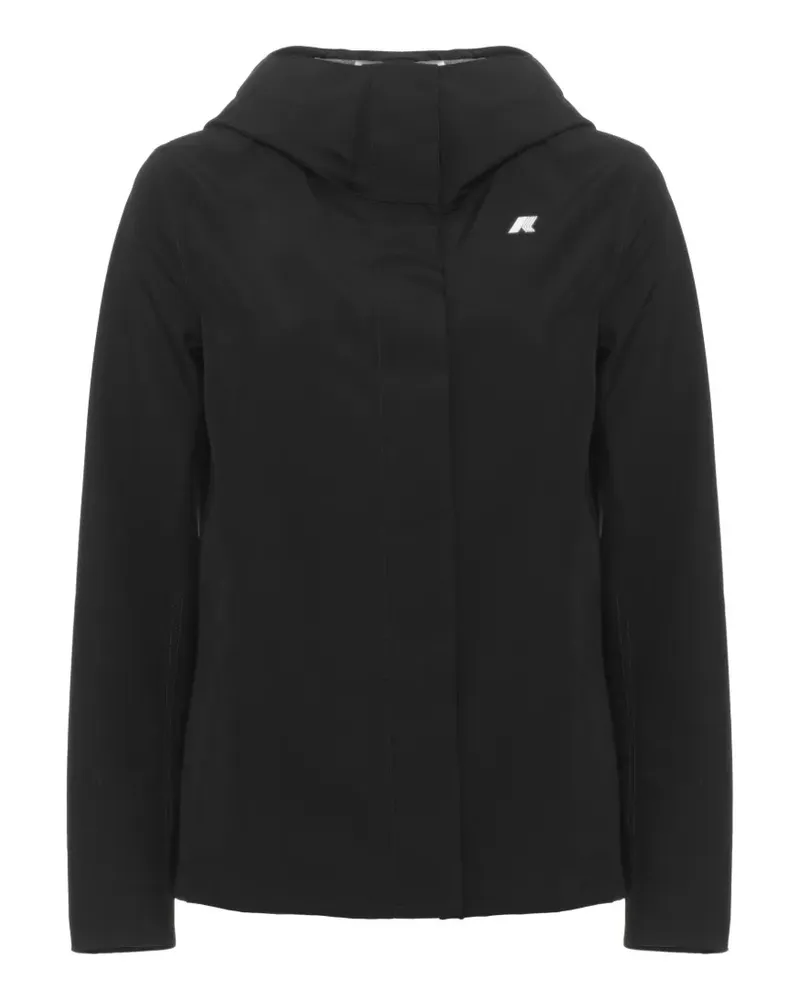 K-Way Madalina Kapuzenjacke - Schwarz Schwarz