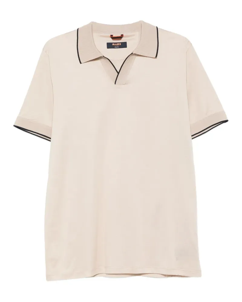 MOORER Monticello T-Shirt - Nude Nude