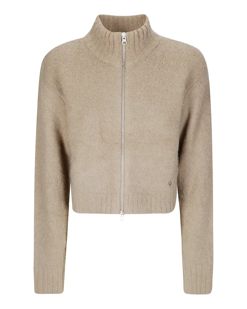 Samsøe & Samsøe Sajeanne zip-fastening cardigan - Nude Nude