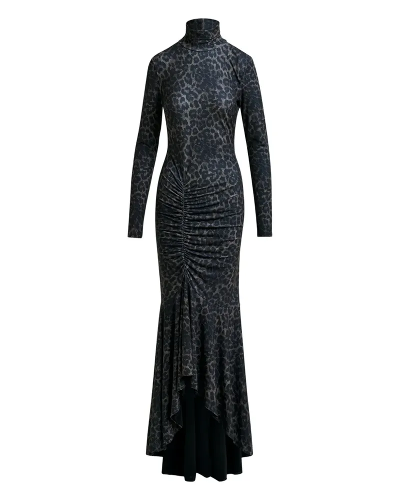 Essentiel Asymmetrisches Maxikleid - Schwarz Schwarz