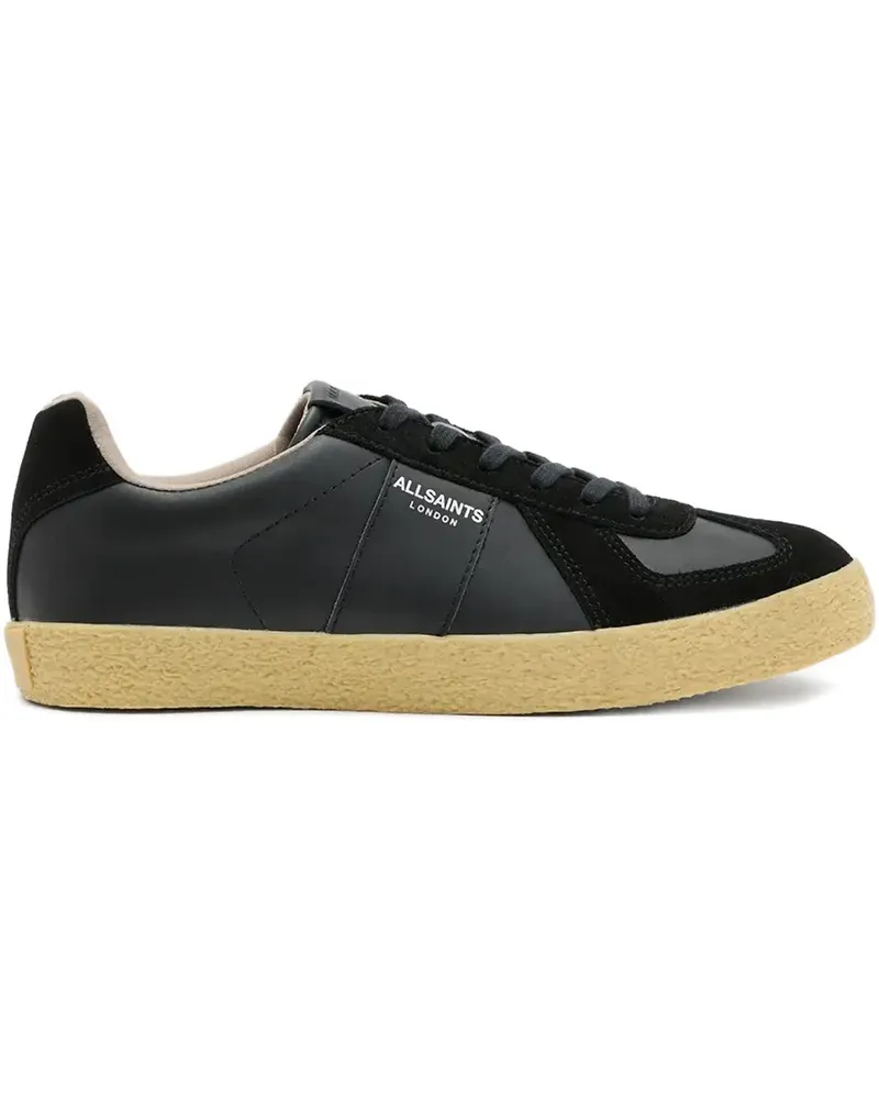 AllSaints Sleek Sneakers - Schwarz Schwarz