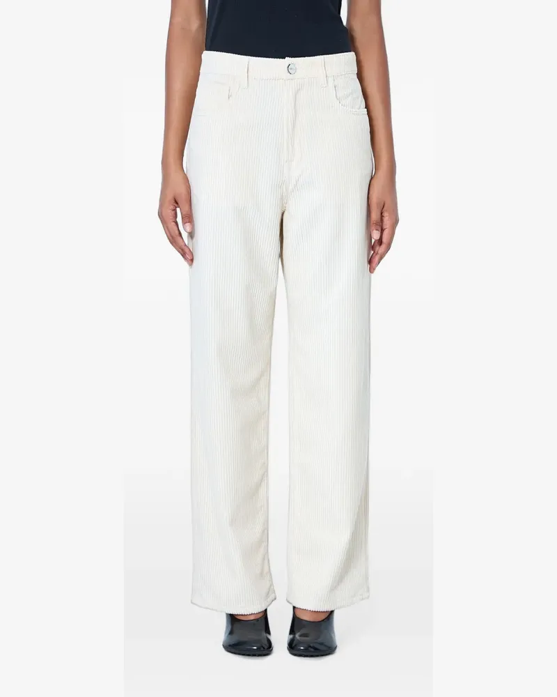 Róhe Cordhose im Five-Pocket-Design - Nude Nude