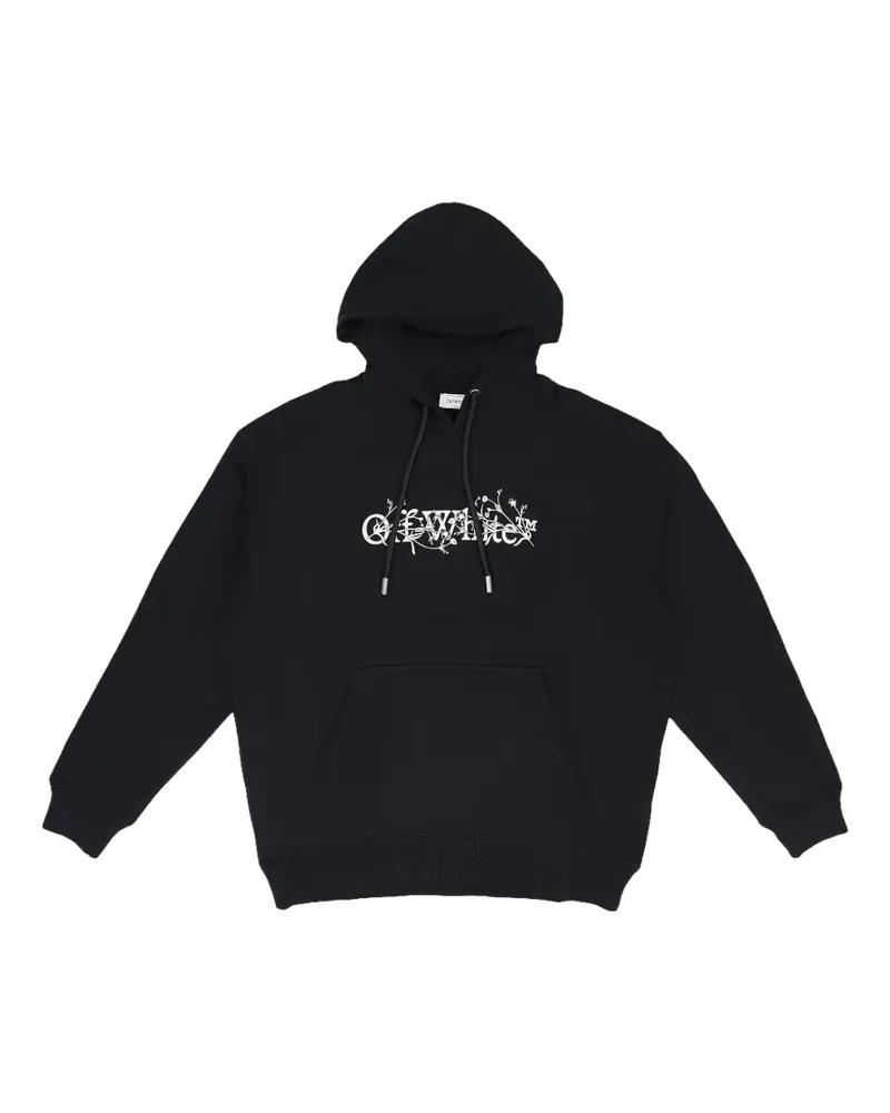 OFF-WHITE Langärmeliger Hoodie - Schwarz Schwarz