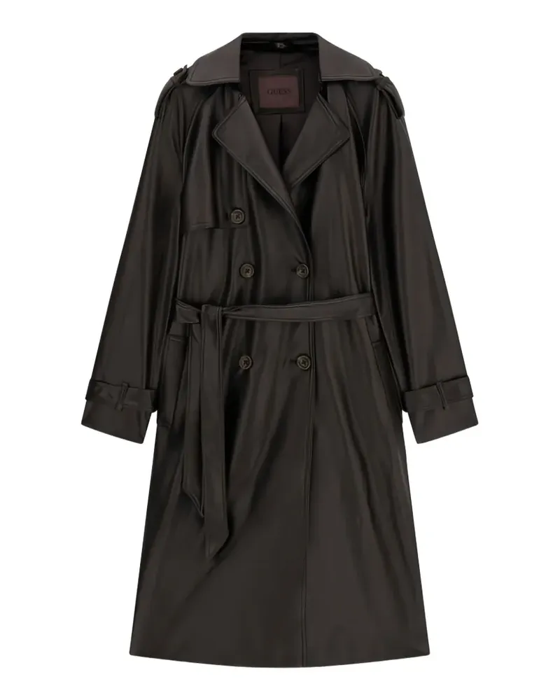Guess Trenchcoat mit Gürtel - Braun Braun