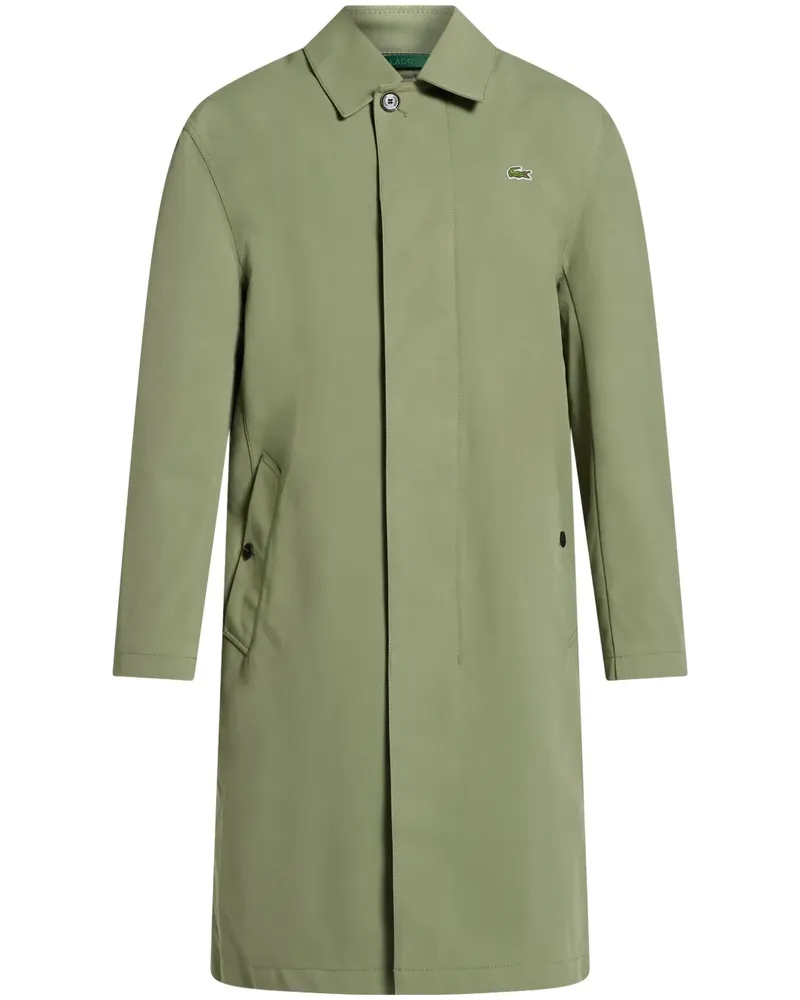 Lacoste Wasserabweisender, winddichter Trenchcoat - Grün Grün