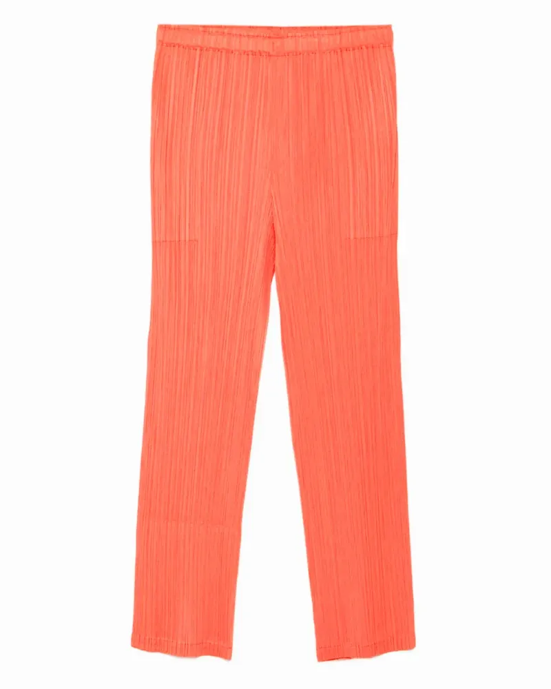 Issey Miyake Pleats Bottoms 1 Hose - Orange Orange