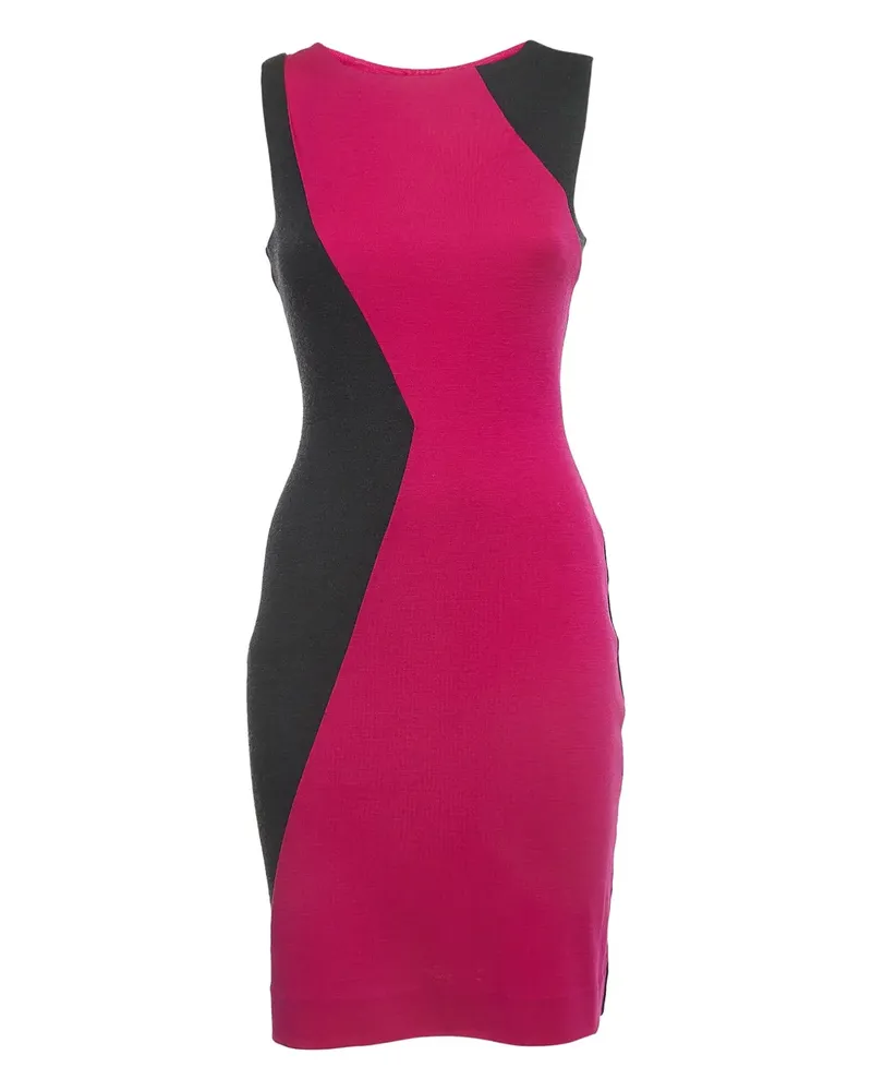Diane von Furstenberg Kleid mit diagonalen Einsätzen - Violett Violett