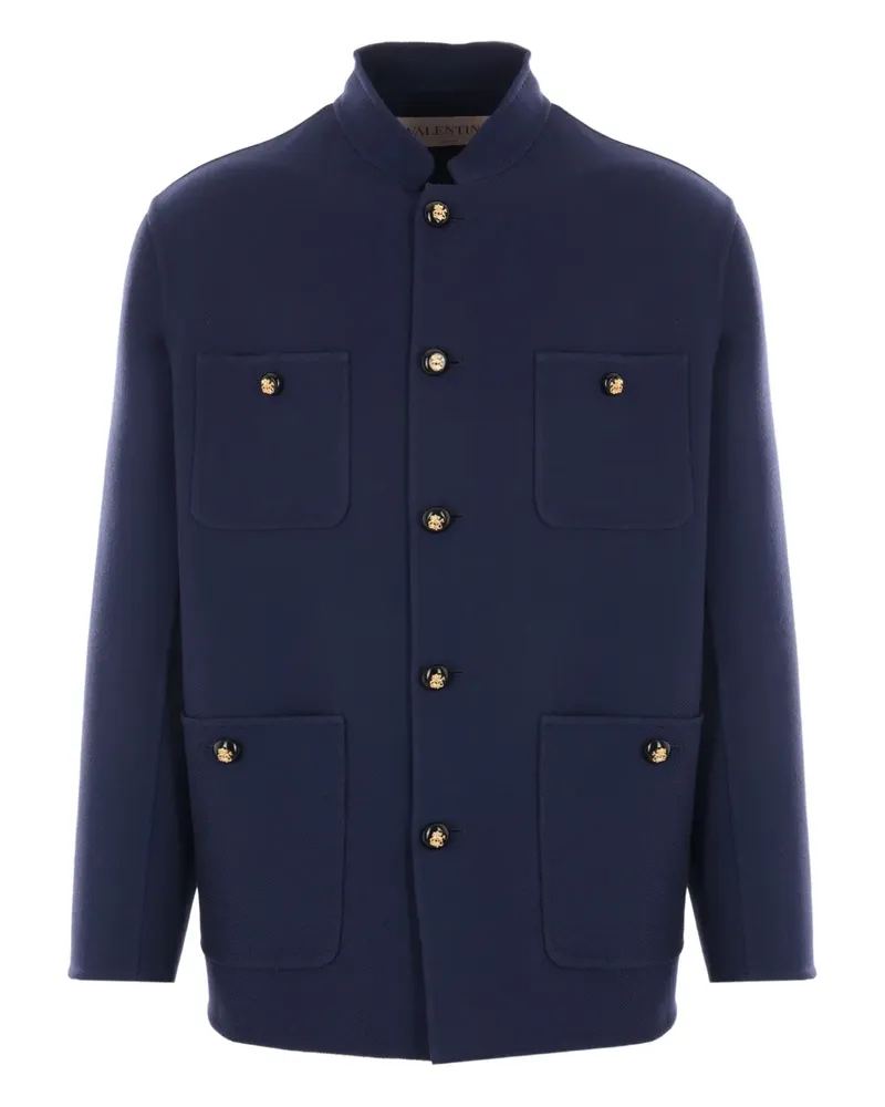 Valentino Garavani Jacke aus Wolle - Blau Blau