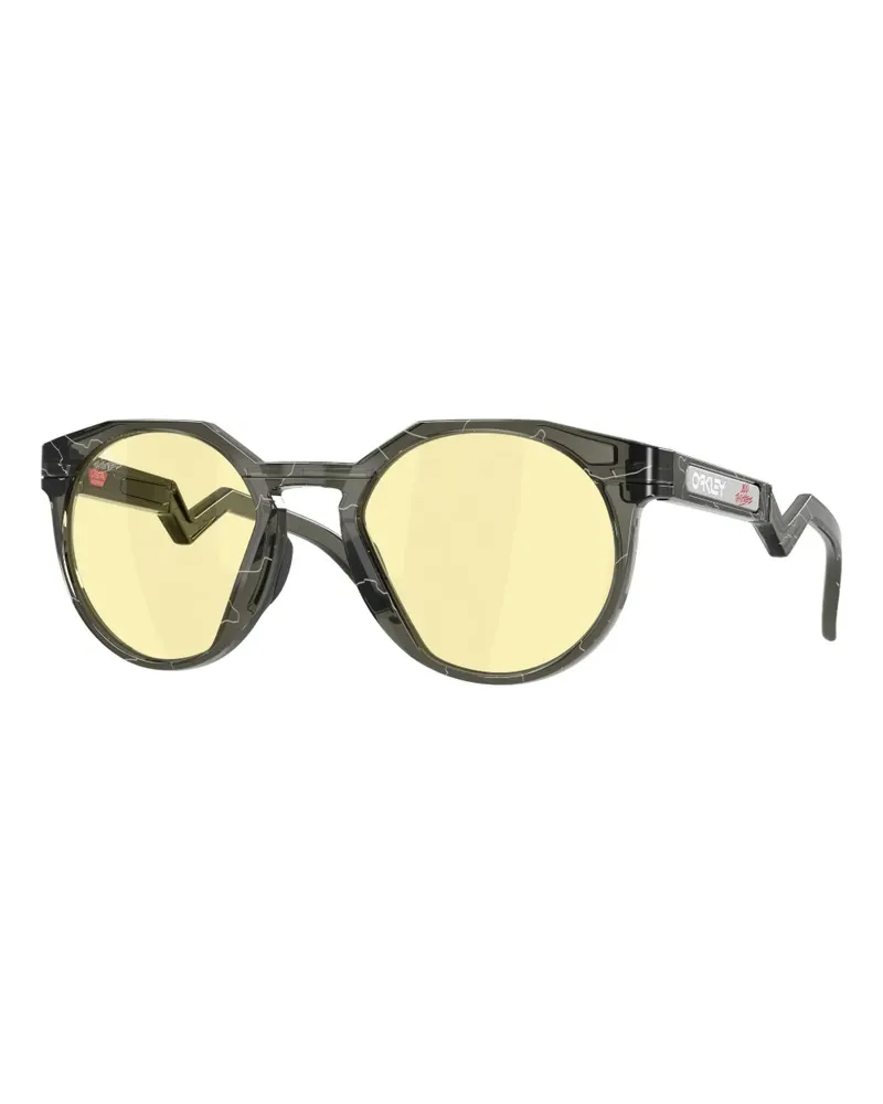 Oakley round-frame sunglasses - Schwarz Schwarz