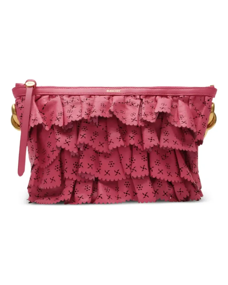 Burberry Mini-Tasche mit Rüschen - Rosa Rosa