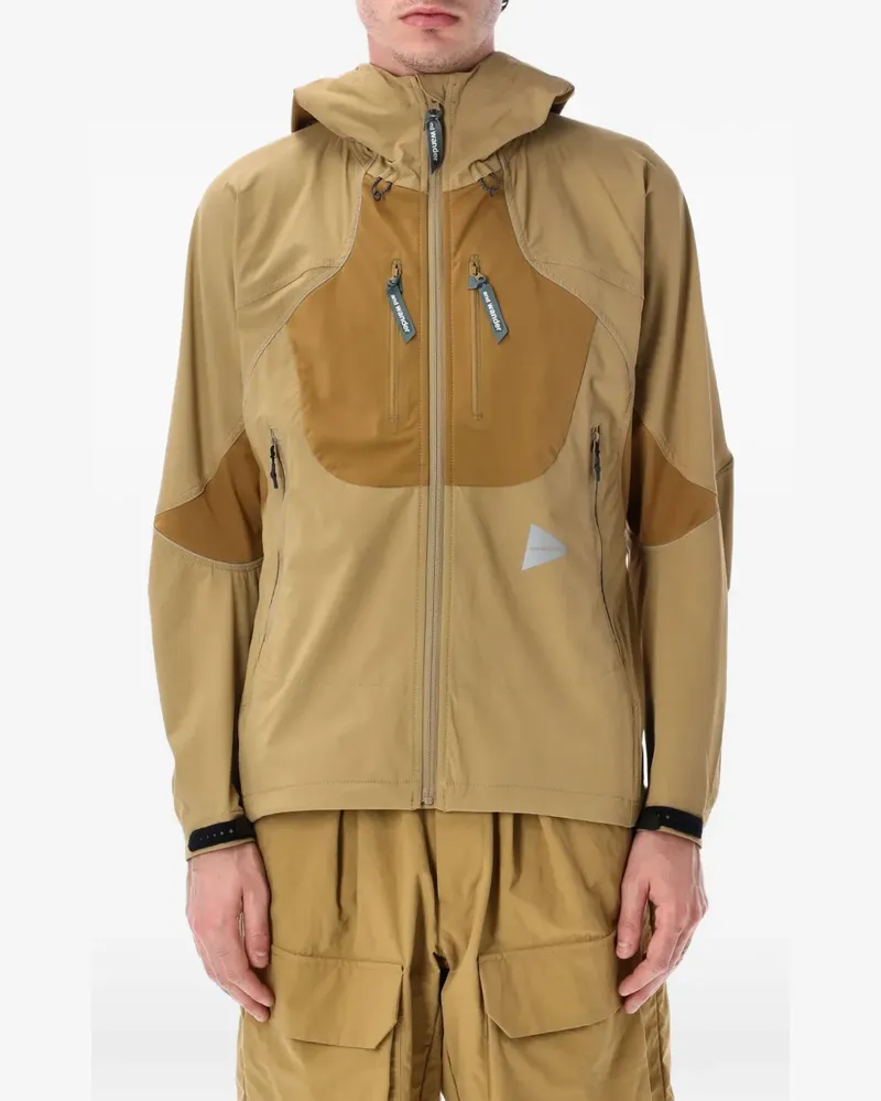 and wander Jacke mit Kontrasteinsatz - Nude Nude