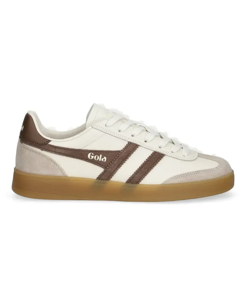 Gola Sneakers mit Logo-Print - Nude Nude
