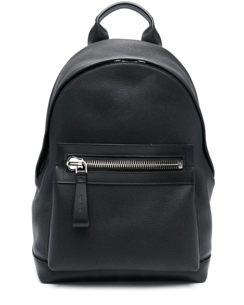 Tom Ford Rucksack aus Leder - Schwarz Schwarz