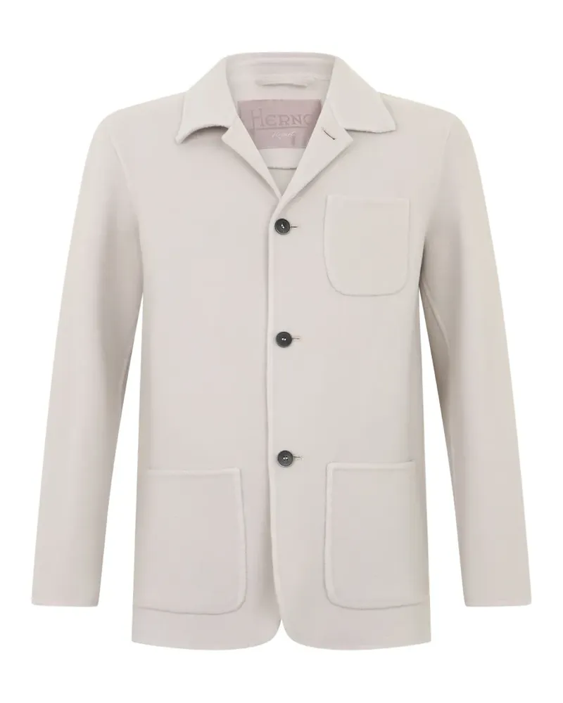 Herno button-fastening jacket - Nude Nude