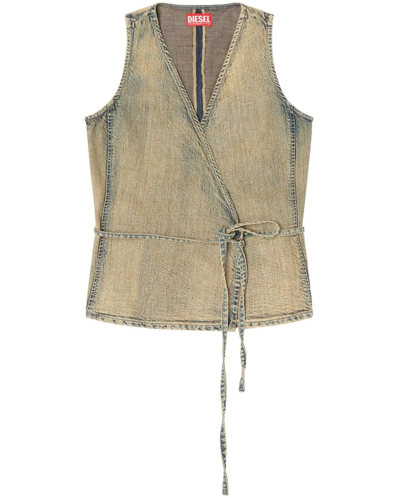 Diesel De-Vern Oberteil - Blau Blau