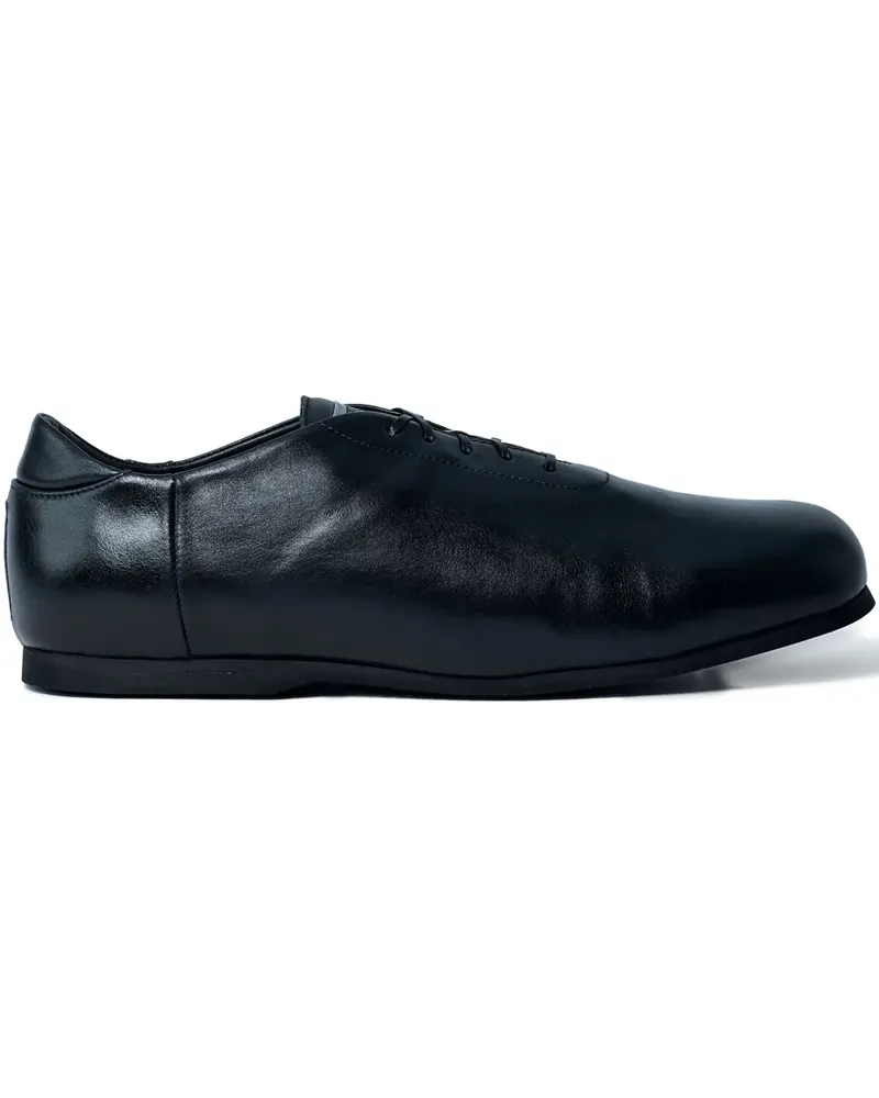 Our Legacy smooth-grain lace-up sneakers - Schwarz Schwarz