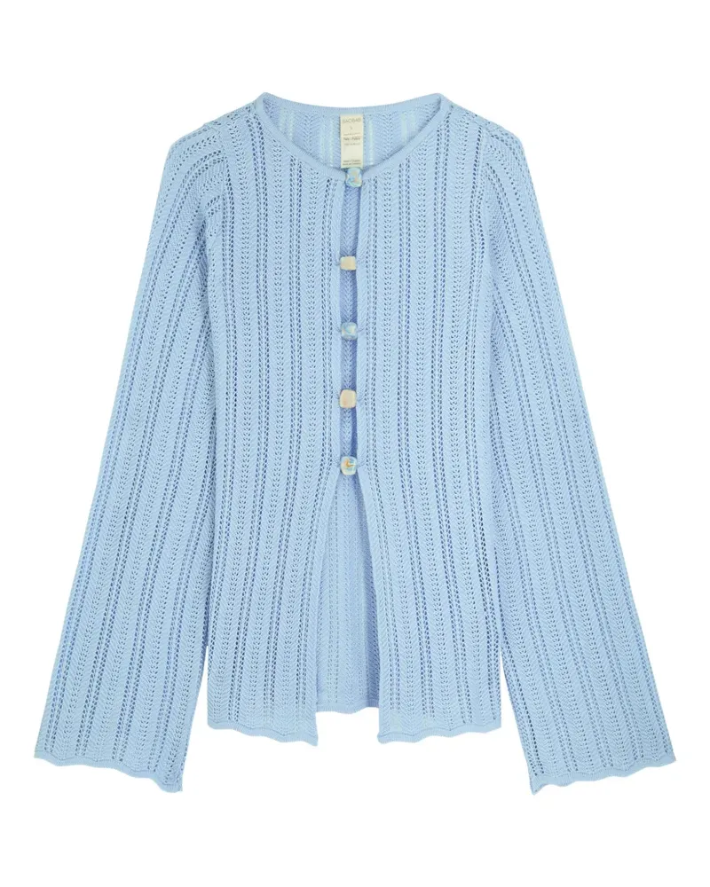Baobab Collection buttoned knitted cardigan - Blau Blau