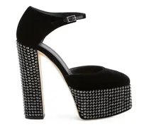 Bebe Strass Pumps 150mm - Schwarz