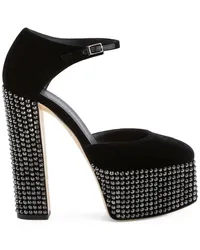 Giuseppe Zanotti Bebe Pumps mit Kristallen 150mm Schwarz