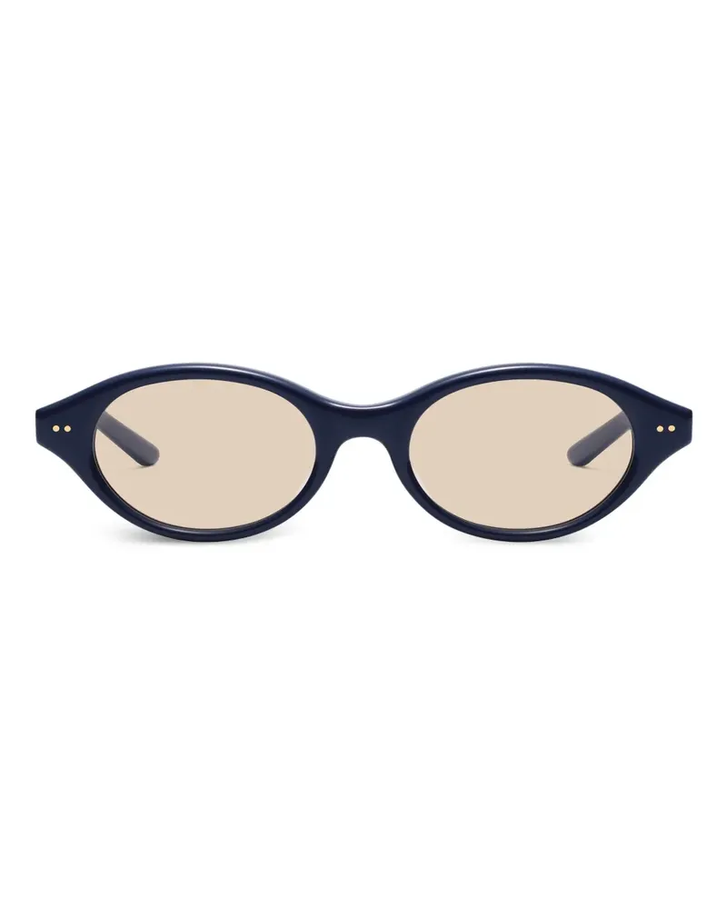 Gentle Monster Corori Sonnenbrille mit rundem Gestell - Blau Blau