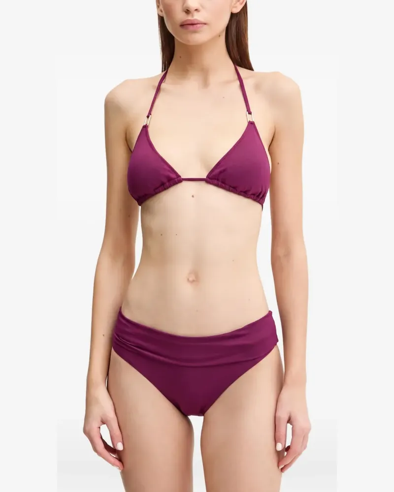 Melissa Odabash Brussels Bikinihöschen mit hohem Bund - Violett Violett