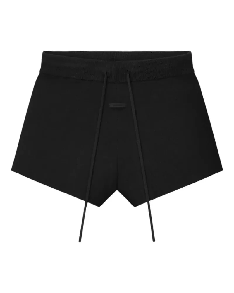 Fear of God Essentials drawstring shorts - Schwarz Schwarz
