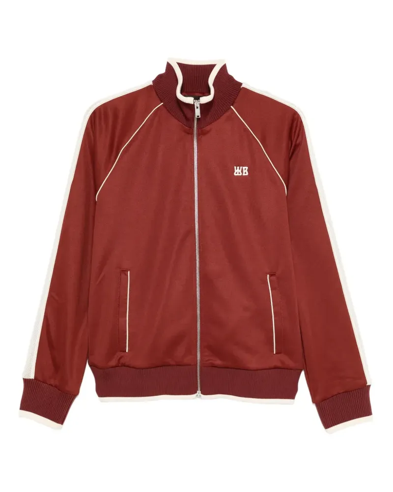 Wales Bonner Motion zip-up sweatshirt - Rot Rot