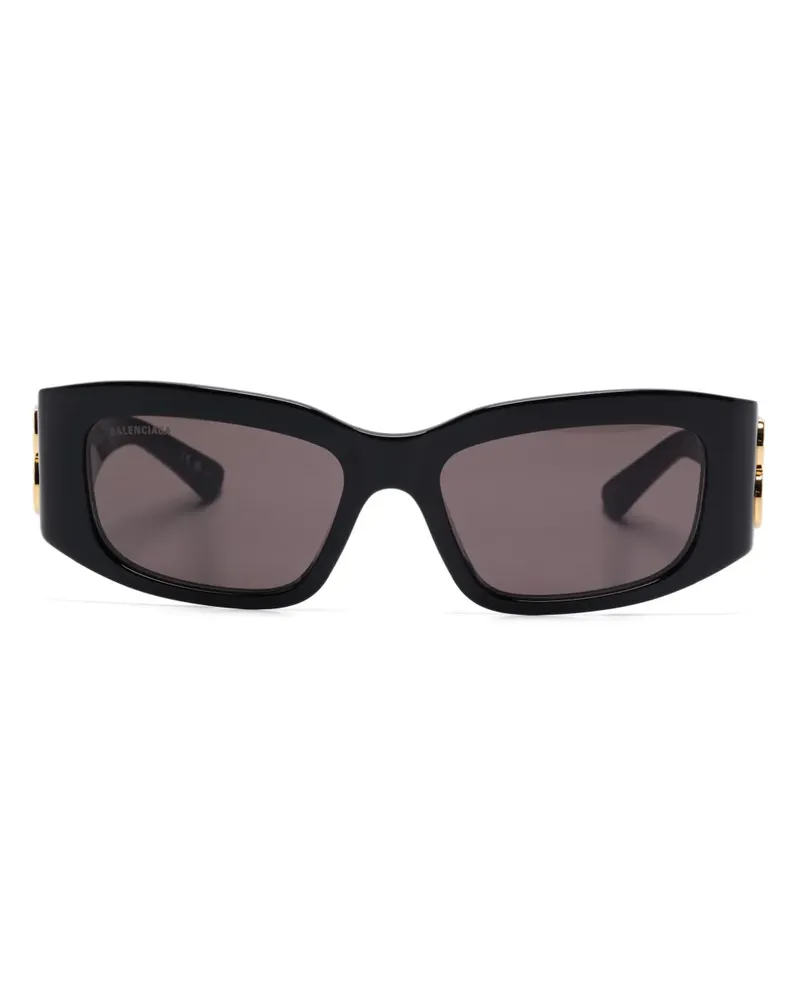 Balenciaga Bossy Cat Sonnenbrille - Schwarz Schwarz