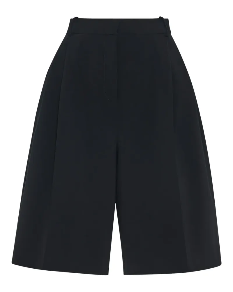 Rosetta Getty Shorts mit Falten - Schwarz Schwarz