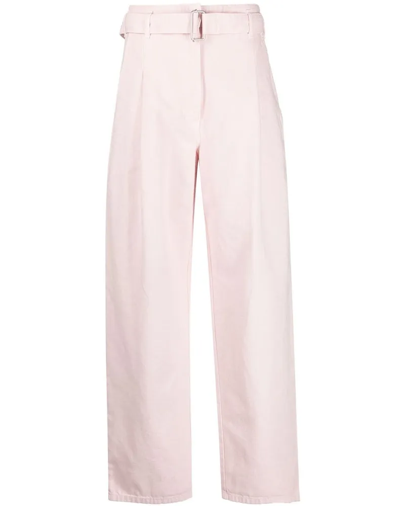 Philosophy Di Lorenzo Serafini Gabardine-Hose mit Gürtel - Rosa Rosa