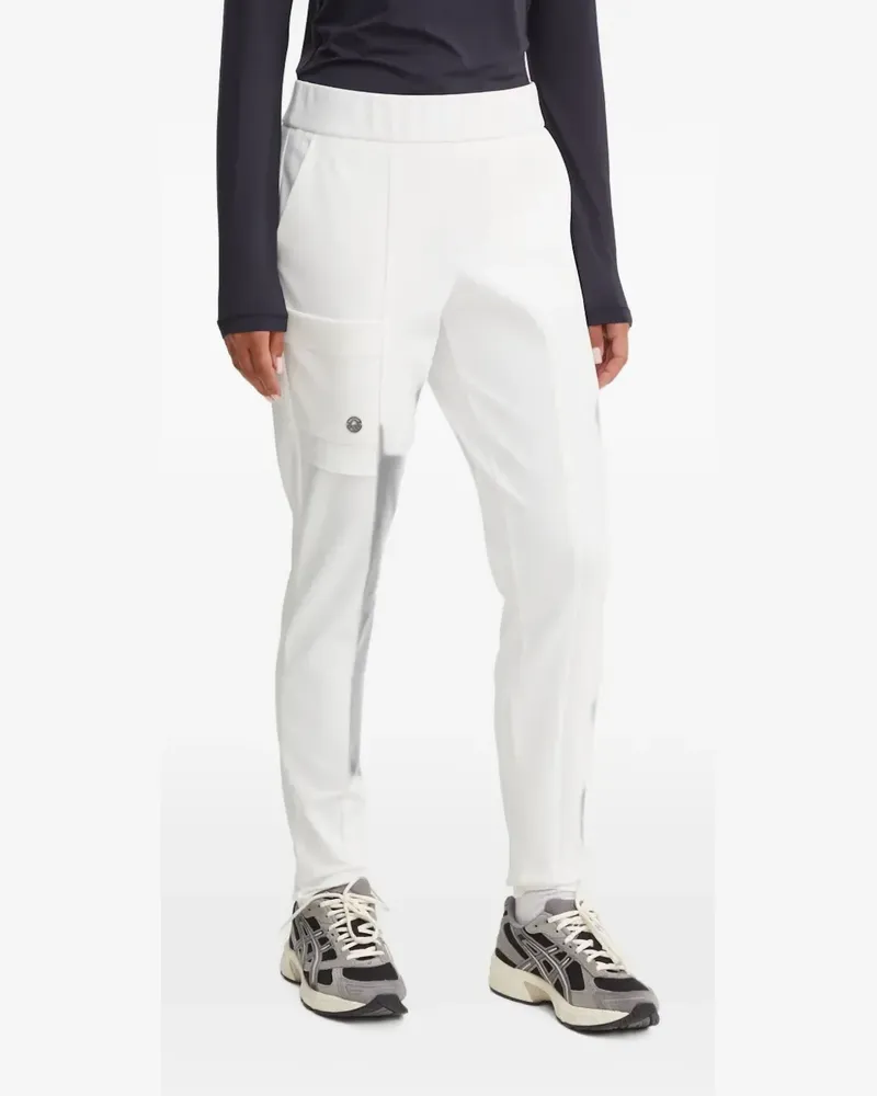 Sportalm logo-plaque pants - Weiß Weiß