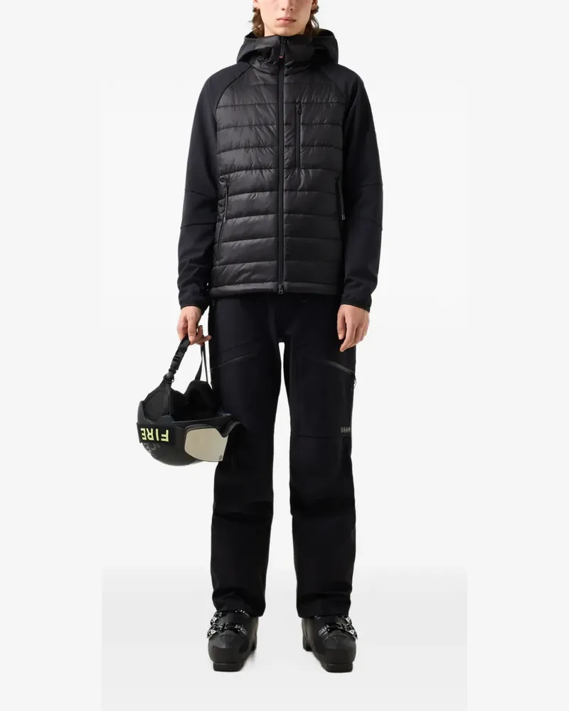 Bogner Fire & Ice Anian hybrid-design quilted jacket - Schwarz Schwarz