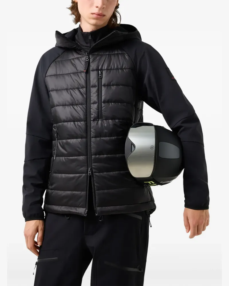 Bogner Fire & Ice Gesteppte Anian Jacke im Hybrid-Design - Schwarz Schwarz