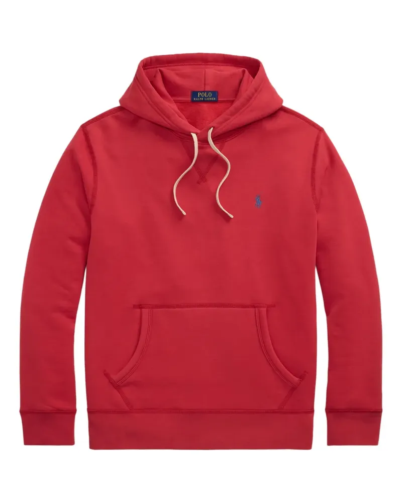 Ralph Lauren Hoodie mit Logo-Stickerei - Rot Rot