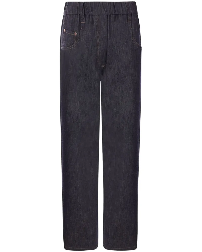 Brunello Cucinelli Jeans mit geradem Bein - Blau Blau