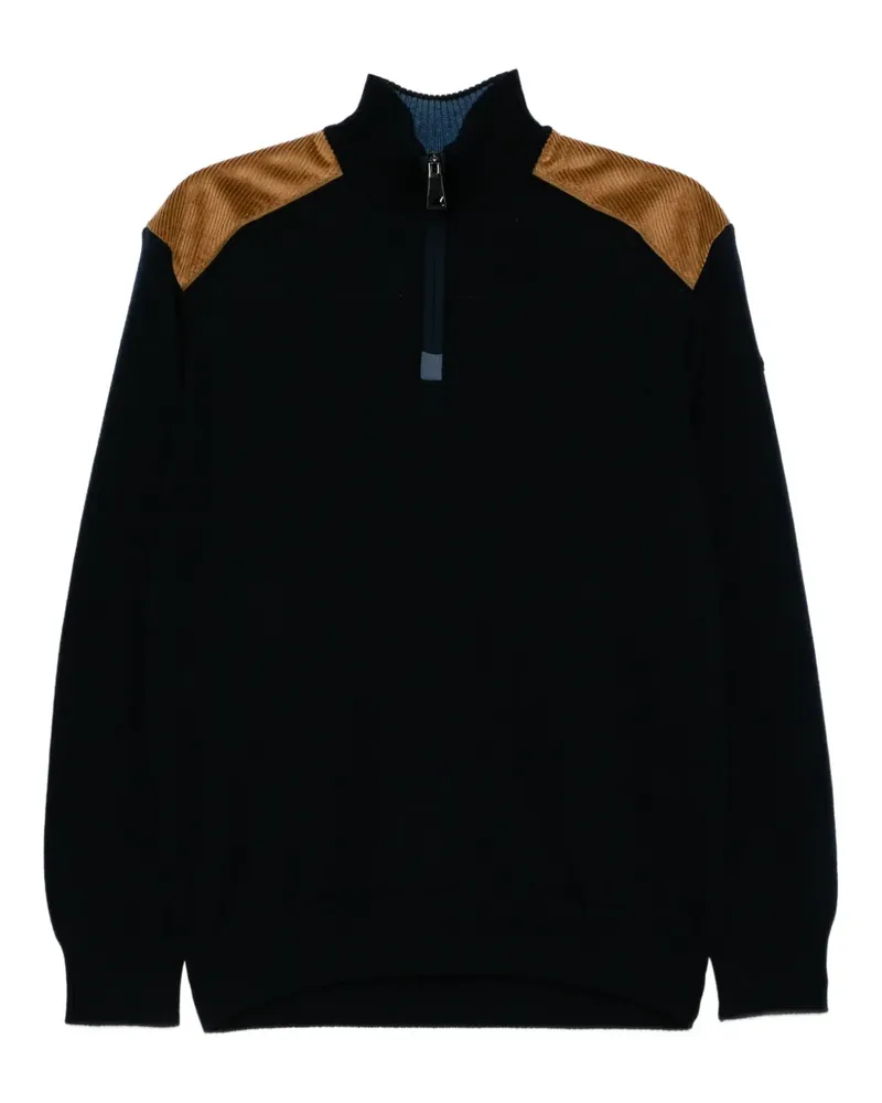 Paul & Shark Pullover mit Reißverschluss - Blau Blau