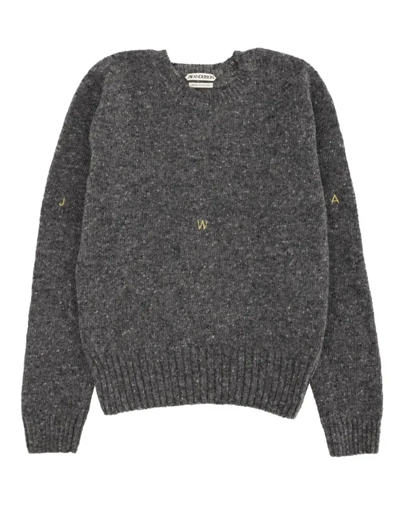 J.W.Anderson Pullover mit Logo-Stickerei - Grau Grau
