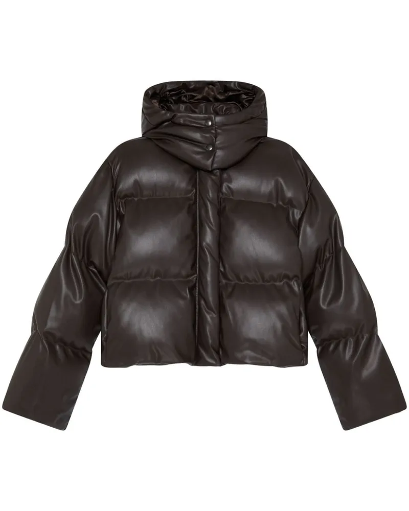 Stella McCartney Gefütterte Cropped-Jacke - Braun Braun