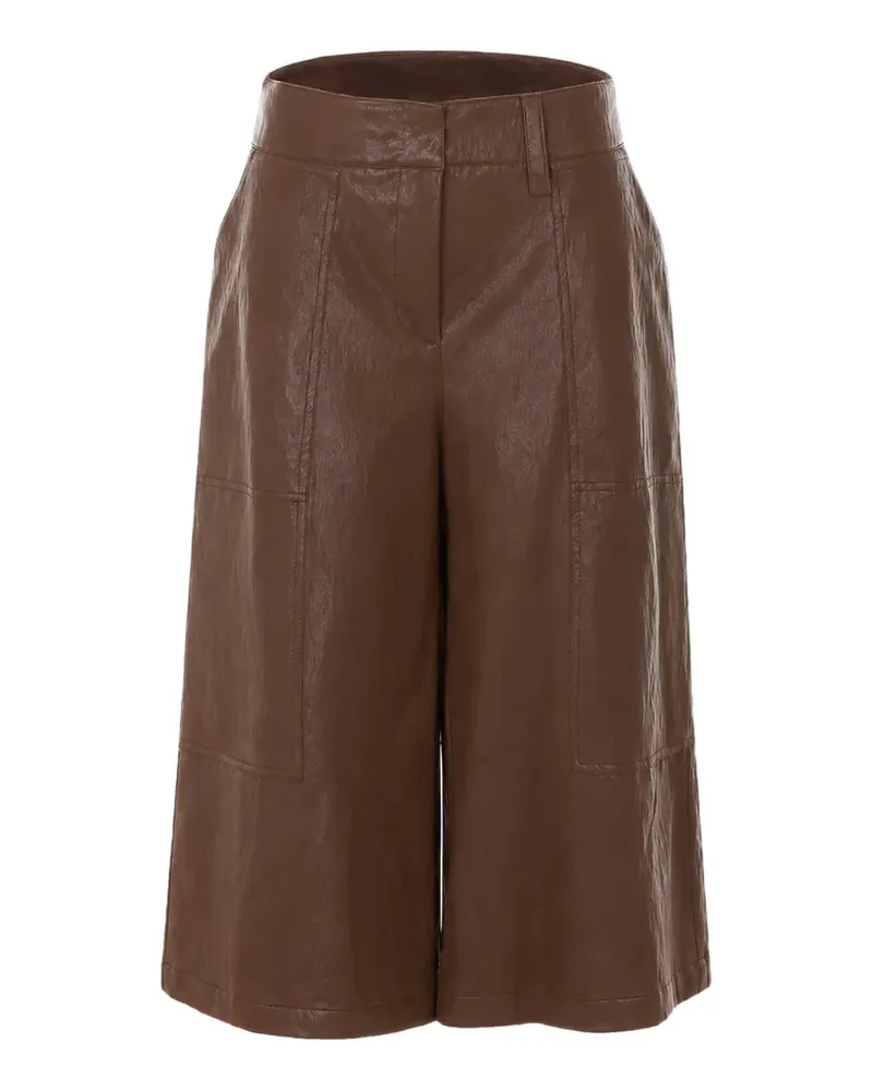 Rue du Bac high-waisted bermuda shorts - Braun Braun
