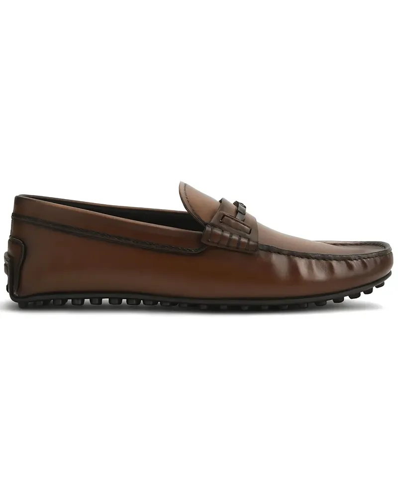 TOD'S City Gommino loafers - Braun Braun