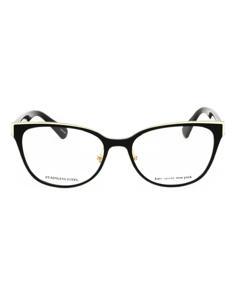 Kate Spade Vandra Cat-Eye-Brille - Schwarz Schwarz